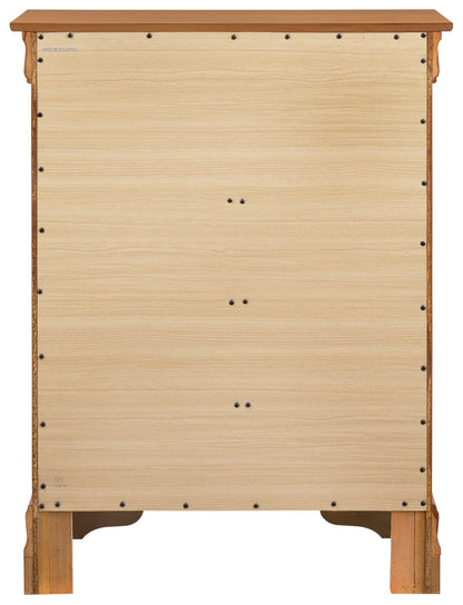 4 Drawer Chest Traditional Style- Oak