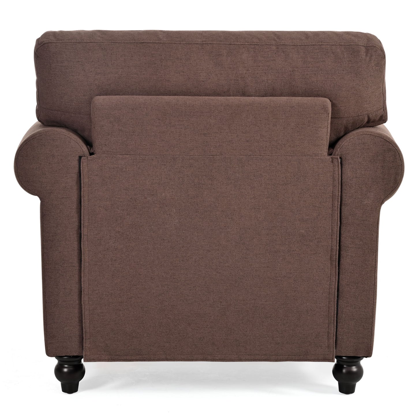 37.4" 1 Seater Sofa - Brown