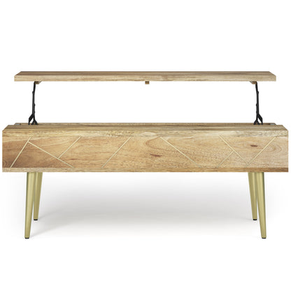 Jager - Large Lift Top Coffee Table - Natural