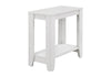 Accent Table, Side Transitional - White