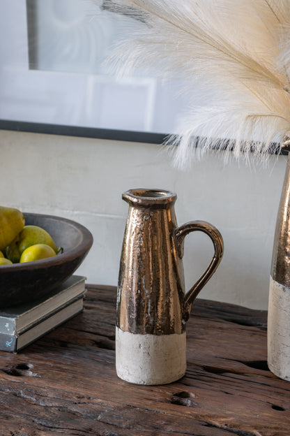 Candia - Terracotta Pitcher - Brown
