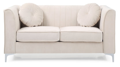 Delray - Loveseat - Ivory