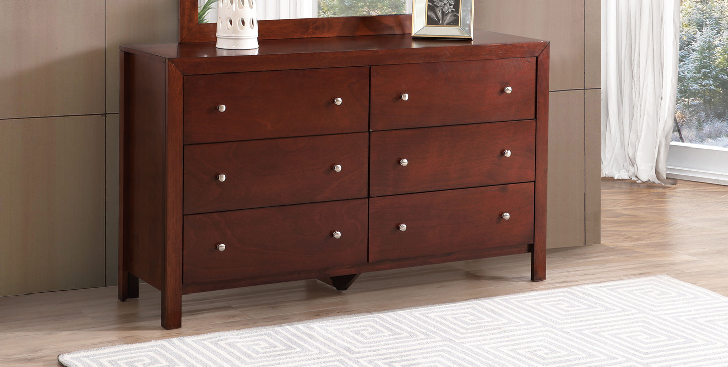 Elegant Transitional Dresser - Cherry