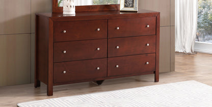 Elegant Transitional Dresser - Cherry