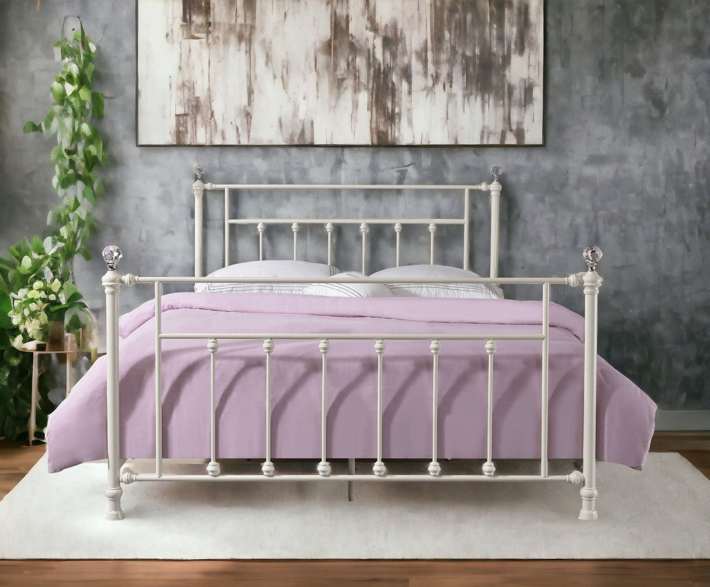 Comet - Full Bed - White