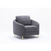 Yuina - Linen Chair - Gray