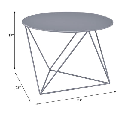 Epidia - Display & Utility Accent Table - Gray