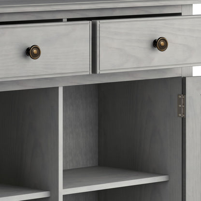 Connaught - Entryway Storage Cabinet - Fog Gray