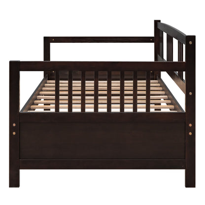 Twin Size Modern Daybed, Multifunctional - Espresso