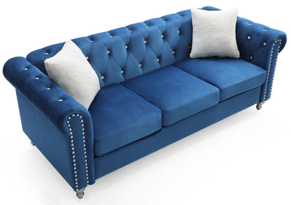 Raisa - Sofa - Navy Blue