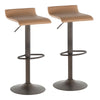 Ale - Industrial Barstool (Set of 2) - Camel