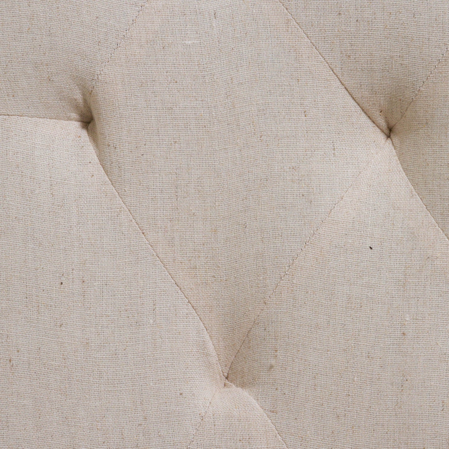Cheney - Contemporary Dining Chair (Set of 2) Tufted Fabric Upholstery - Beige