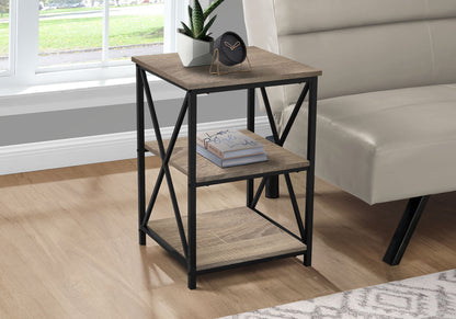 Accent Table, Side Contemporary & Modern - Taupe