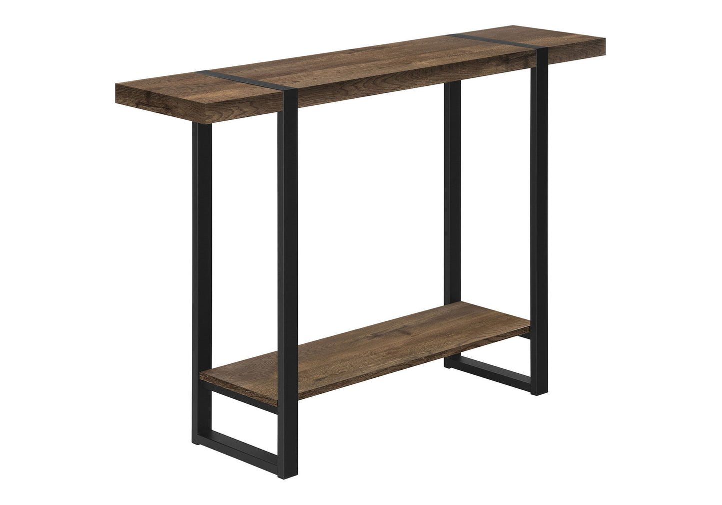 Accent Console Table For Entryway, Contemporary & Modern - Brown