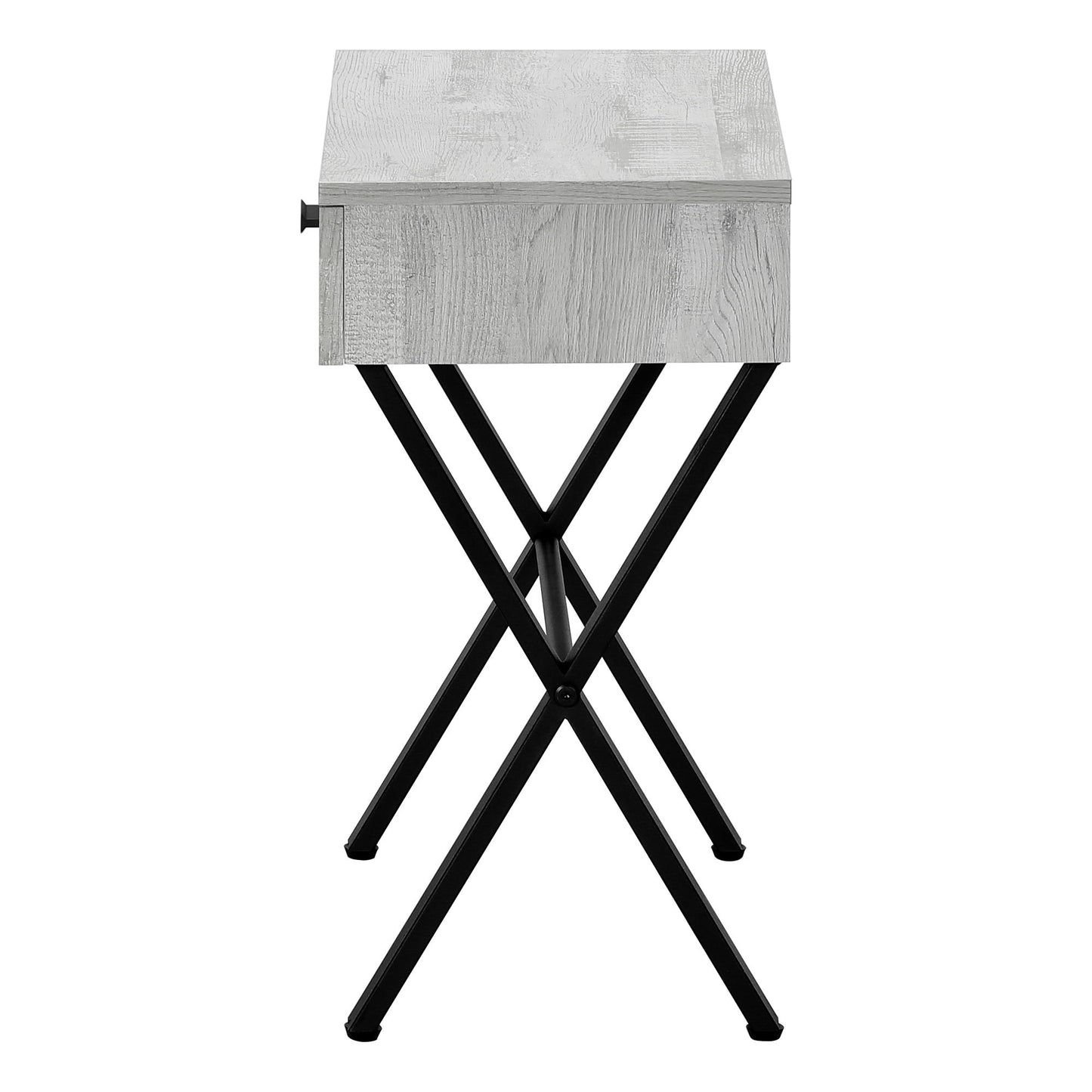 Accent Side Table, 1 Storage Drawer, Contemporary And Modern - Gray