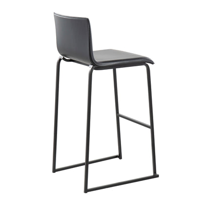 Mara - Contemporary Barstool (Set of 2) - Black