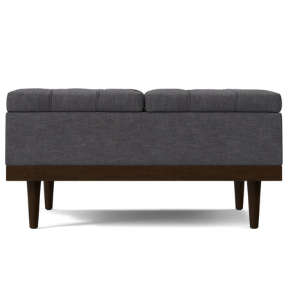 Mariah - Lift Top Table Storage Ottoman - Gray