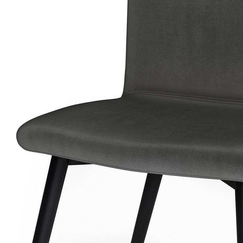 Baylor - Dining Chair (Set of 2) - Dark Gray