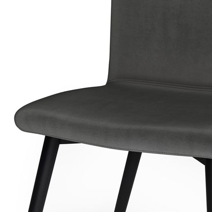 Baylor - Dining Chair (Set of 2) - Dark Gray