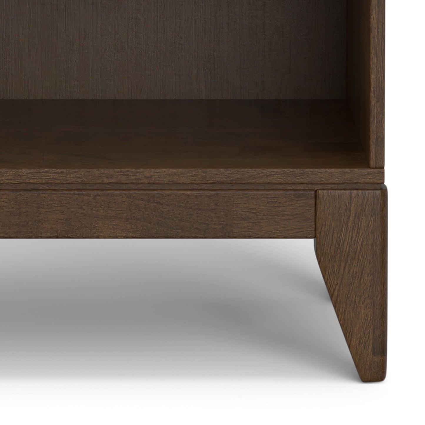 Harper - 5 Shelf Bookcase - Walnut Brown