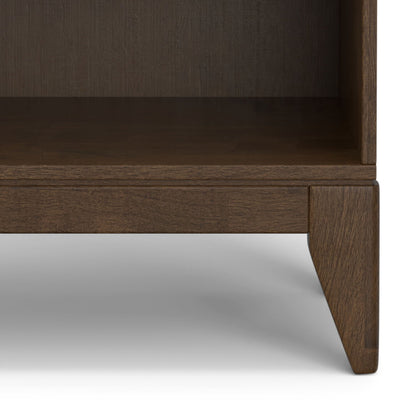Harper - 5 Shelf Bookcase - Walnut Brown