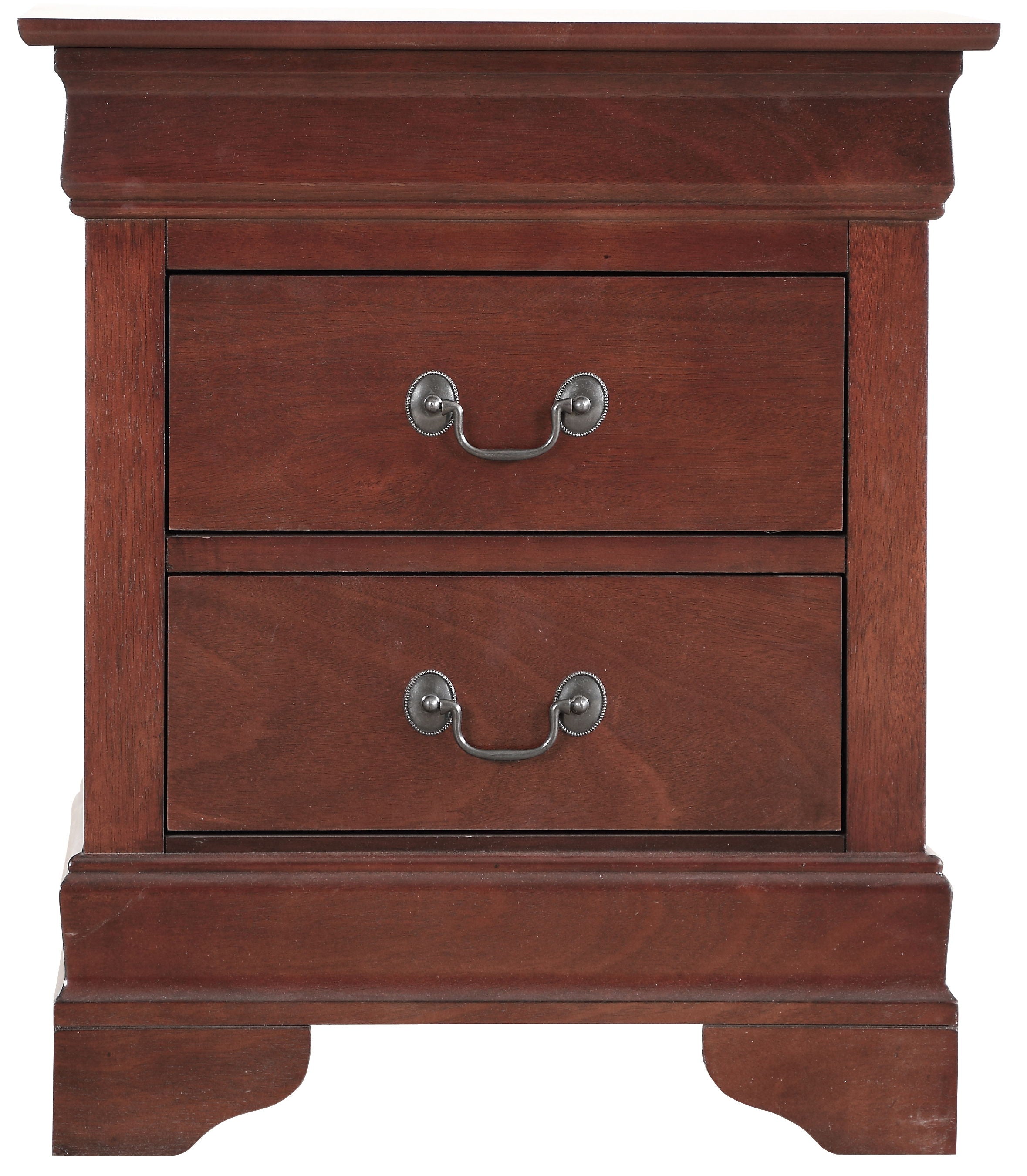 Louis Phillipe - Elegant Traditional Nightstand - Cherry