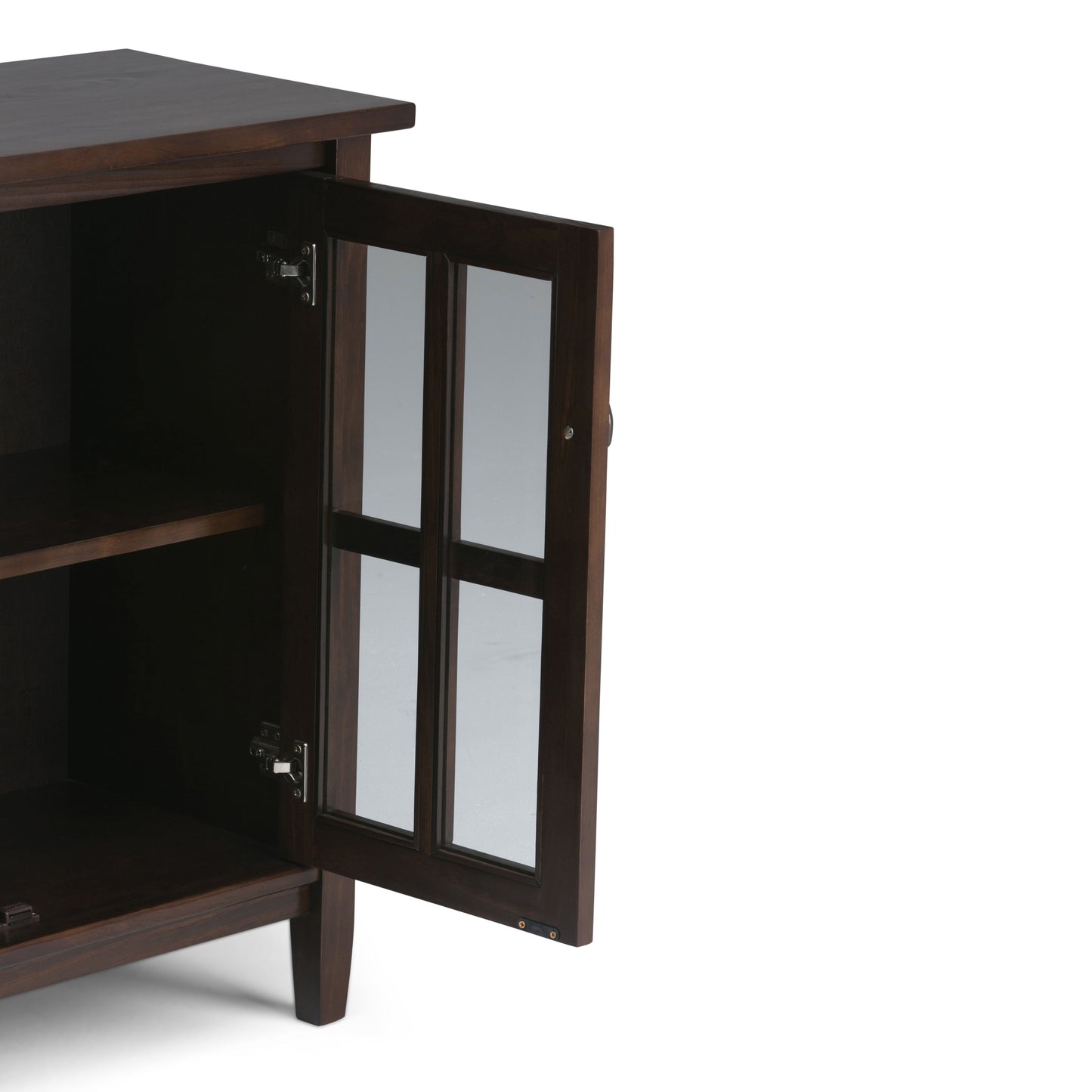 Warm Shaker - Low Storage Cabinet - Tobacco Brown