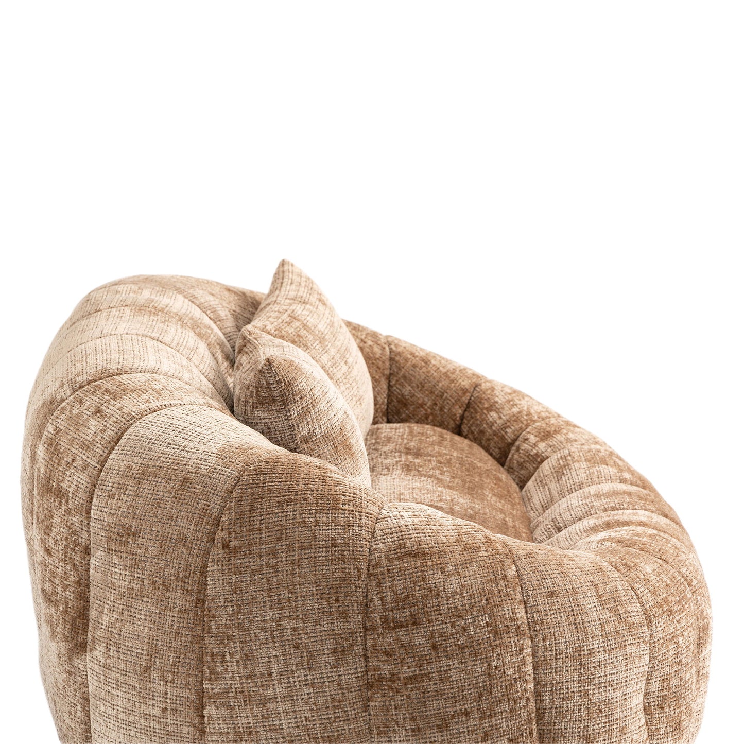 Bean Bag Sofa Lazy Sofa Durable Comfort Lounger High Back Bean Bag Chair Couch - Coffee