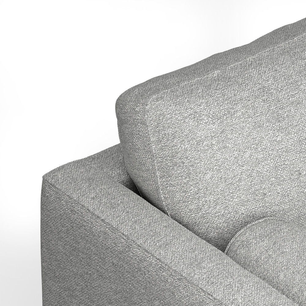 Morrison - Left Sectional Sofa - Mist Gray