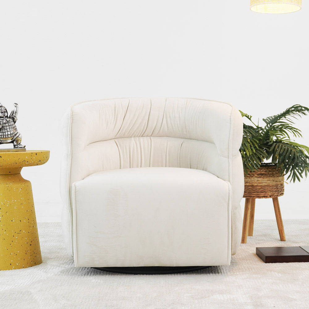 Walden - Swivel Chair - Cream
