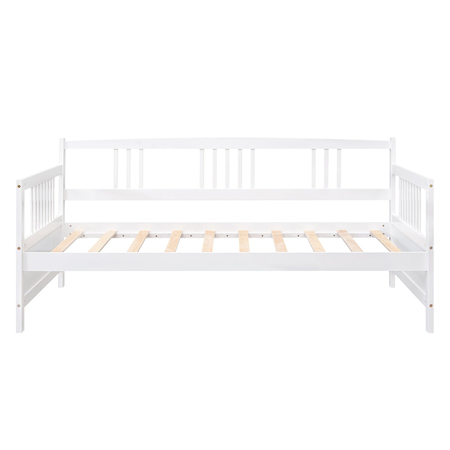 Twin Size Modern Daybed, Multifunctional - White
