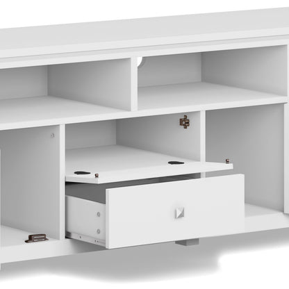 Cosmopolitan - Wide TV Media Stand - White
