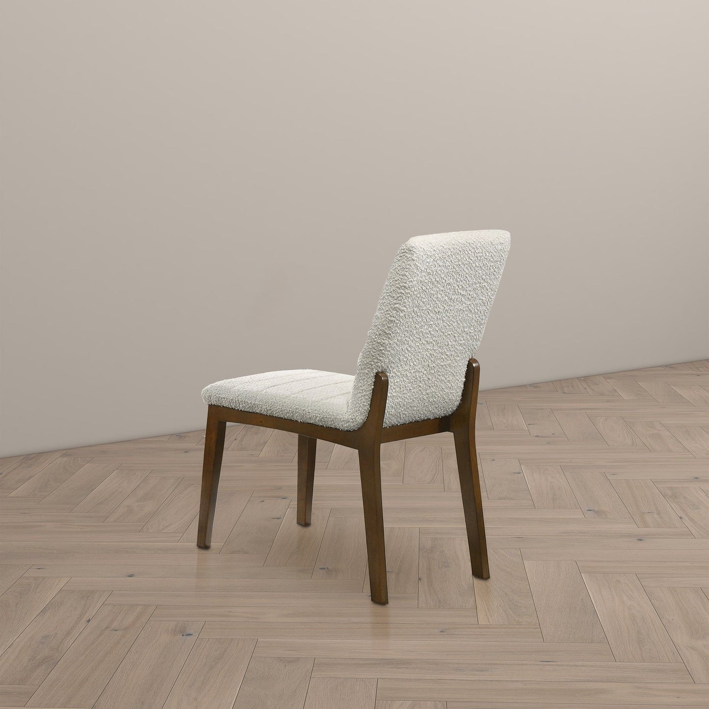 Ines - Dining Chair (Set of 2) - Brown / White
