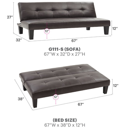 Alan - Sofa Bed - Cappuccino