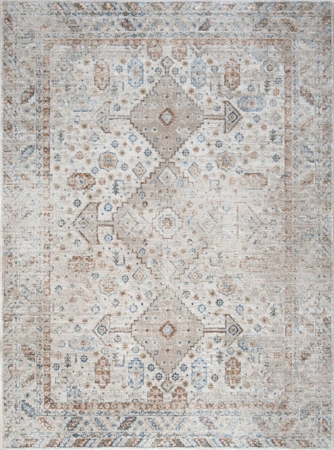 Noble - 7'10" X 10'3" Area Rug - Ivory
