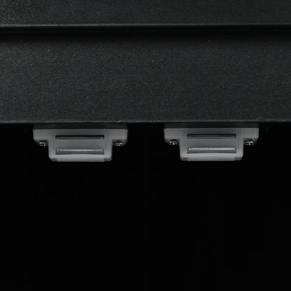 Triangle Bathroom Storage Cabinet With Adjustable Shelves, Freestanding Floor Cabinet For Home Kitchen - Black