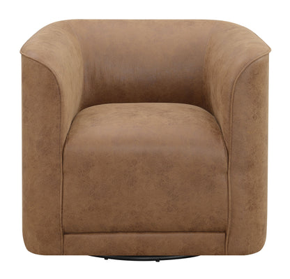 Brella - Swivel Accent Chair - Brown