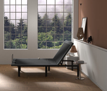 Btx4 - Flex Head King Adjustable Bed Base With Head And Foot Position Adjustment - Black / Gray