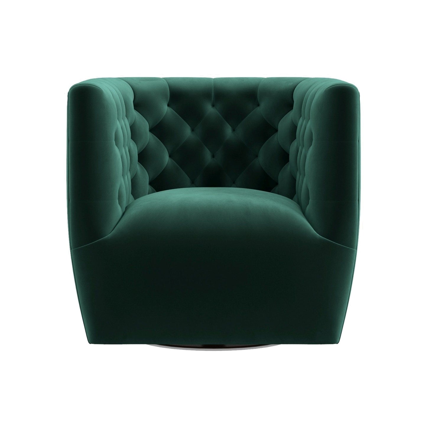 Delaney - Swivel Stylish Chair - Green
