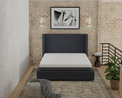 Pur Chill - 10" Twin Long Medium Firm Mattress With Phase Change Cooling Fabric - White / Gray