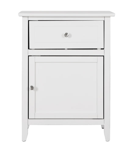 Izzy - Nightstand For Modern Spaces - White