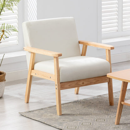 Bahamas - Linen Fabric Chair - Beige