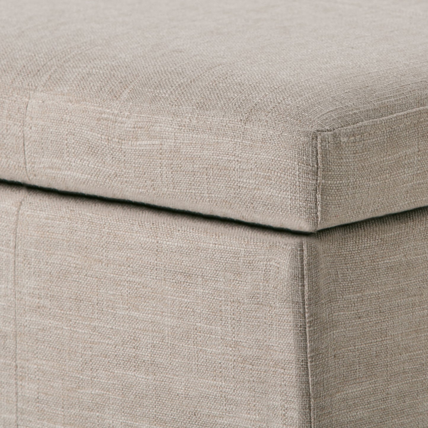 Kingsley - Large Storage Ottoman - Natural