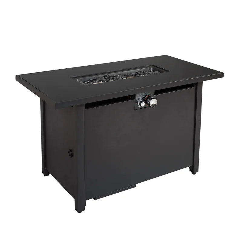 Rectangle Fire Pit - Black