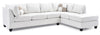 Malone - Sectional - White