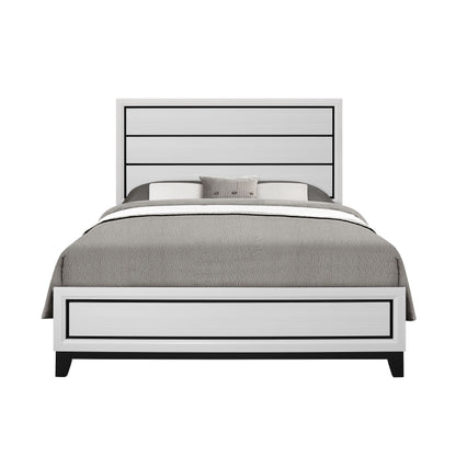 Mirage - Queen Bed - White