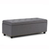 Hamilton - Storage Ottoman - Slate Gray