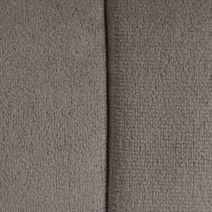 Braided - Round Ottoman - Dark Gray