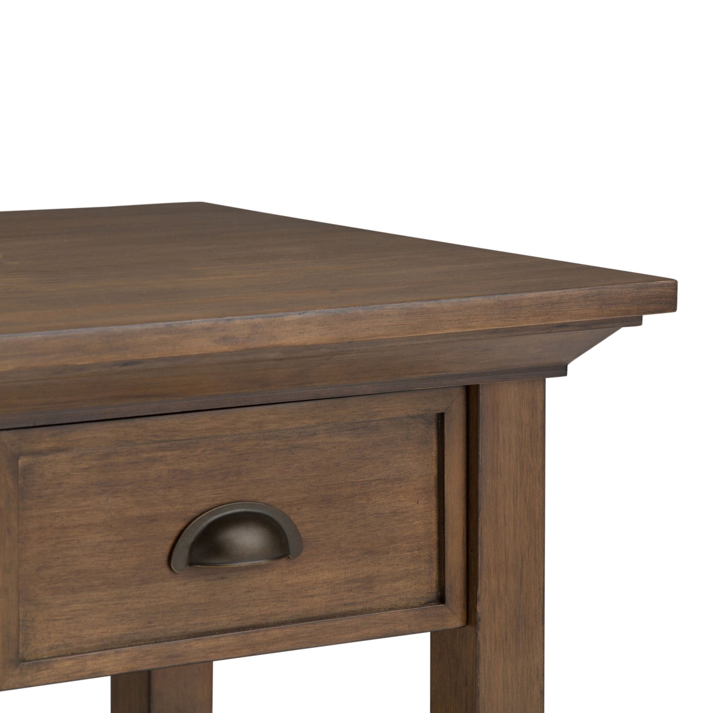 Redmond - End Table - Rustic Natural Aged Brown