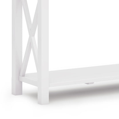 Kitchener - Console Sofa Table - White
